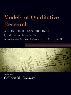 cover image of Models of Qualitative Research